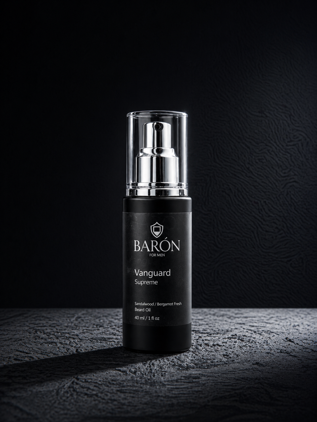 Vanguard — Aceite para Barba · Notas de Santal